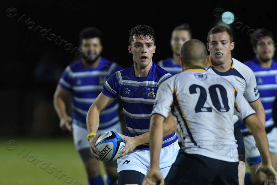 Wheaton Men\'s Rugby vs Mass Maritime.  Photo by Keith Nordstrom